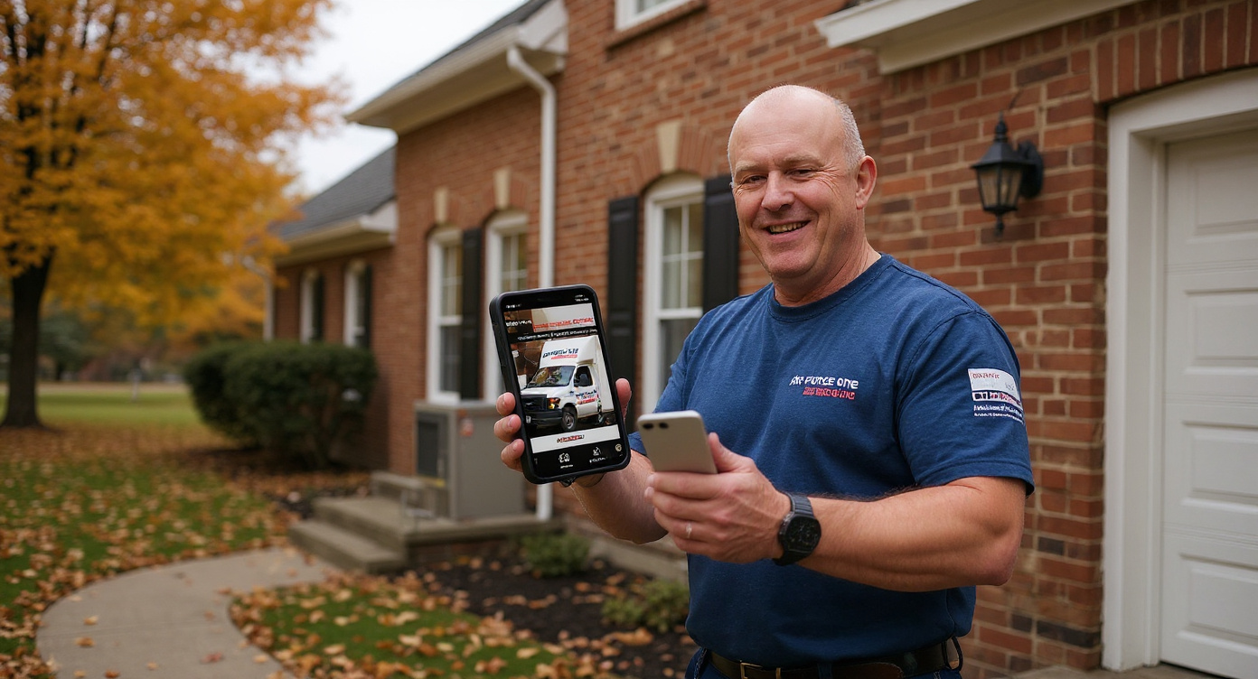 Air Force One Heating and Cooling - Furnace Business Online Visibility